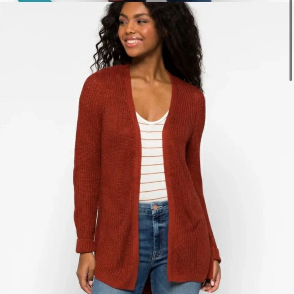 Nwt Pinque Jamelya Back Detail Cardigan
